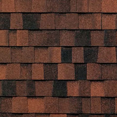 Autumn Brown Shingle Sample